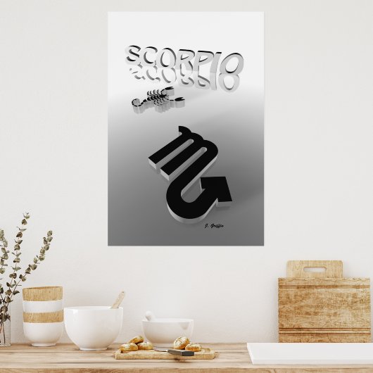 Skorpio Poster (Küche)