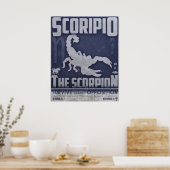 Skorpio Poster (Küche)