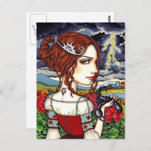 Skorpio Postkarte (Vorne/Hinten)