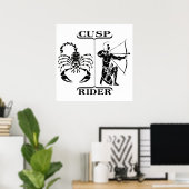 Skorpio/Sagittarius Poster (Heimbüro)