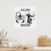 Skorpio/Sagittarius Poster (Küche)