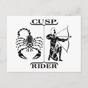 Skorpio/Sagittarius Postkarte