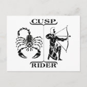 Skorpio/Sagittarius Postkarte (Vorderseite)