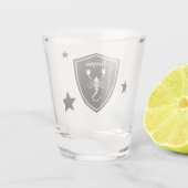 Skorpio Schnapsglas (Rückseite)