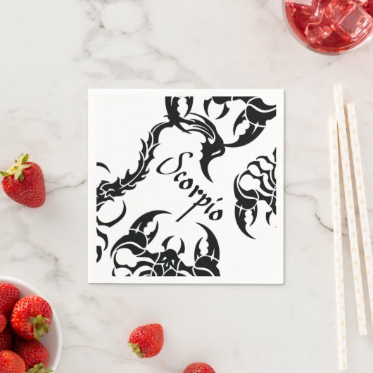 Skorpio Serviette (Beispiel)
