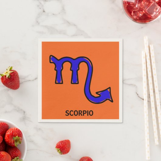 Skorpio Serviette (Beispiel)