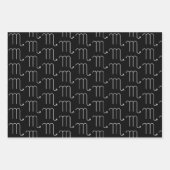 Skorpio-Set von 3 Faltschachteln Geschenkpapier Set (Vorderseite 2)