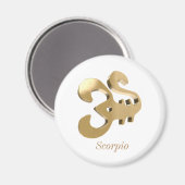 Skorpio, Skorpion Magnet (Vorderseite/Rückseite)