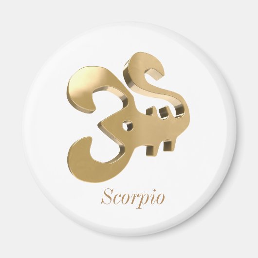 Skorpio, Skorpion Magnet (Vorne)