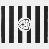 Skorpio-Symbol Fleecedecke (Vorderseite (Horizontal))