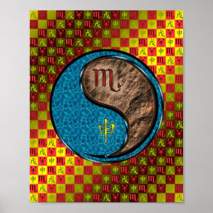 Skorpio und Erdaffe Poster