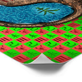 Skorpio und Erdziege Poster (Ecke)