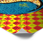 Skorpio und Feueraffe Poster (Ecke)