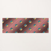 Skorpio und Feuerwerfer Yogamatte (Rückseite (Horizontal))