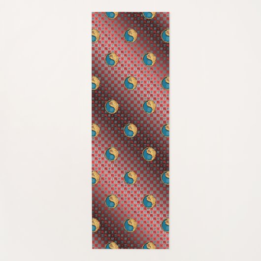 Skorpio und Feuerwerfer Yogamatte (Vorderseite)