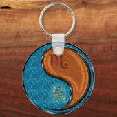 Skorpio und Holzdrache Schlüsselanhänger (Vorderseite)