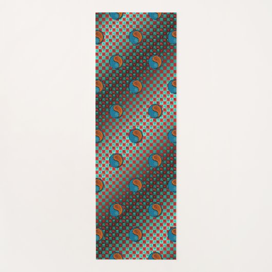 Skorpio und Holzhund Yogamatte (Vorderseite)