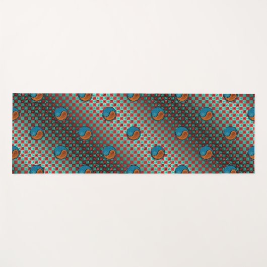 Skorpio und Holzhund Yogamatte (Vorderseite (Horizontal))