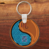 Skorpio und Holzroster Schlüsselanhänger (Vorderseite)