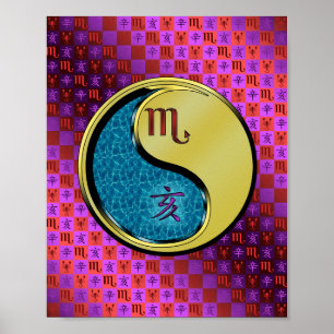 Skorpio und Metal-Boar Poster