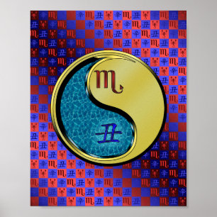 Skorpio und Metal Ox Poster