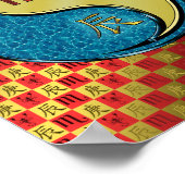 Skorpio und Metalldrache Poster (Ecke)