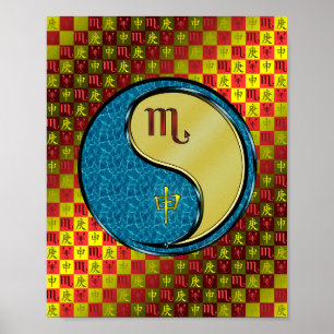 Skorpio und Metalle Poster
