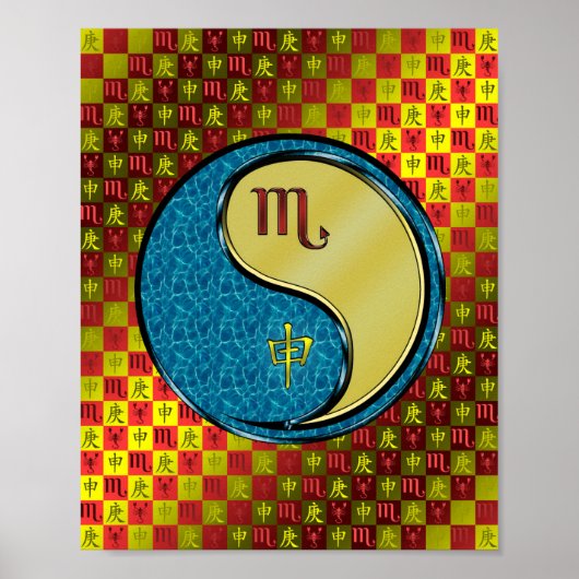 Skorpio und Metalle Poster (Vorne)