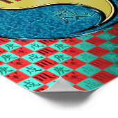 Skorpio und Metallhund Poster (Ecke)