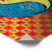 Skorpio und Metallpferd Poster (Ecke)