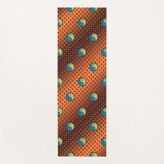 Skorpio und Metallpferd Yogamatte (Vorderseite)