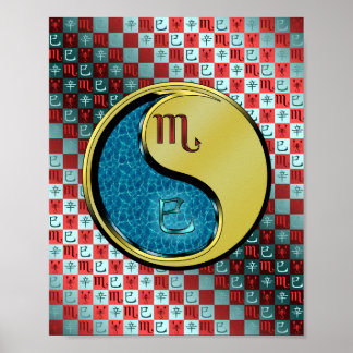 Skorpio und Metallschlange Poster