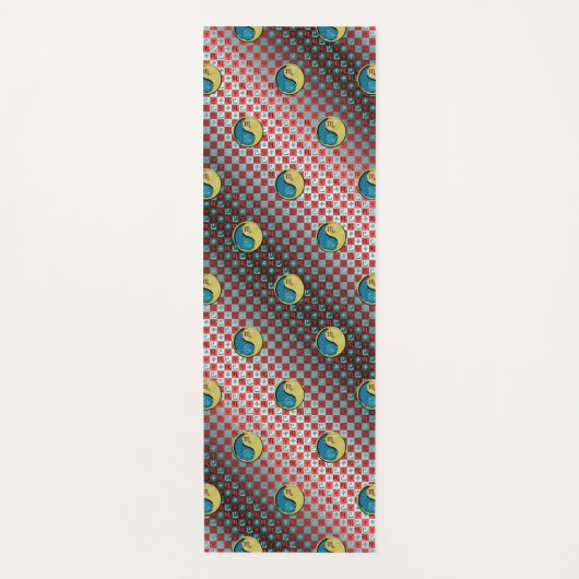 Skorpio und Metallschlange Yogamatte (Vorderseite)