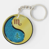 Skorpio und Metallziege Schlüsselanhänger (Rückseite)