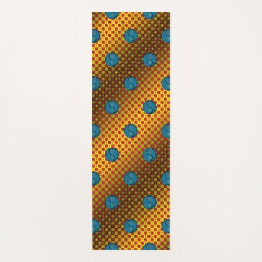 Skorpio und Wasseraffe Yogamatte (Vorderseite)