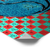 Skorpio und Wasserhund Poster (Ecke)