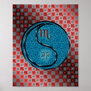 Skorpio und Wasserkaninchen Poster