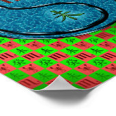 Skorpio und Wasserziege Poster (Ecke)
