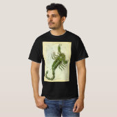 Skorpio, Vintager Sternbild Urania-Spiegel T-Shirt (Vorne ganz)