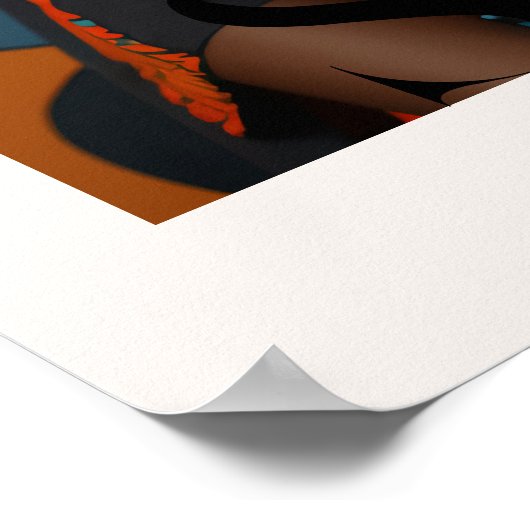 Skorpio | Zodiac Astrology Foto Newspapier Poster (Ecke)