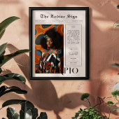 Skorpio | Zodiac Astrology Foto Newspapier Poster