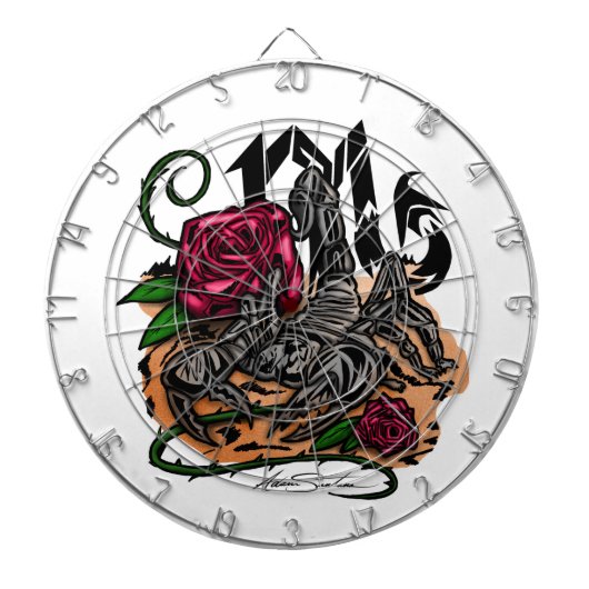 Skorpio - Zodiac Dartscheibe (vorne)
