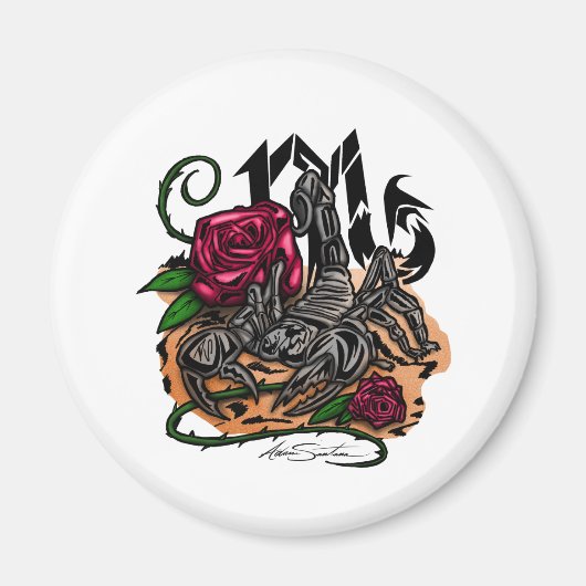 Skorpio - Zodiac Magnet (Vorne)