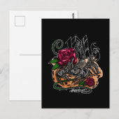 Skorpio - Zodiac Postkarte (Vorne/Hinten)