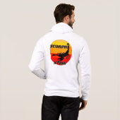 Skorpio zum Vintagen Geburtstag zum Sonnenuntergan Hoodie (Schwarz voll)