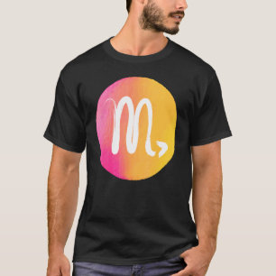 Skorpio Zurück zum Horoskop Zodiac Astrologie T-Shirt