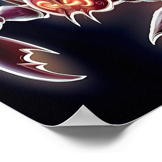 Skorpioastrologie Poster (Ecke)