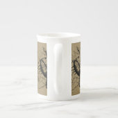 Skorpiokonstellation Hevelius 1690 Gravieren Porzellantasse (Rückseite)