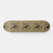 Skorpiokonstellation Hevelius 1690 Gravieren Skateboard (Horizontal)