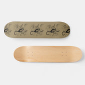 Skorpiokonstellation Hevelius 1690 Gravieren Skateboard (Horizontal)